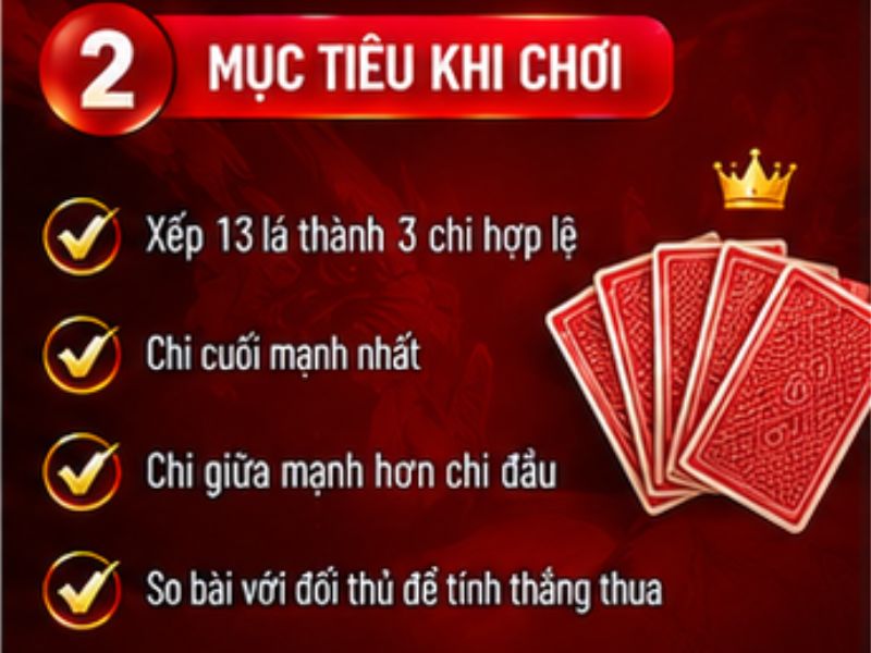 Mục tiêu khi chơi Mậu Binh 33WIN