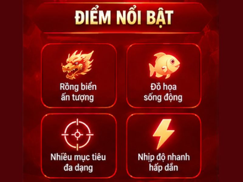 Những Điểm Nổi Bật Của Bắn Cá Rồng 33WIN