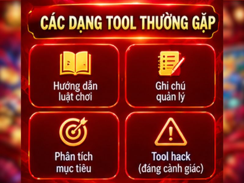 Những dạng tool bắn cá thường được nhắc đến